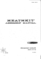 Heathkit IB-102 - Manual 
